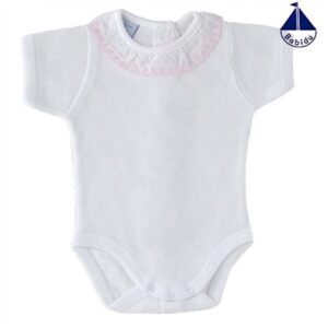 Babidu frill collar vest